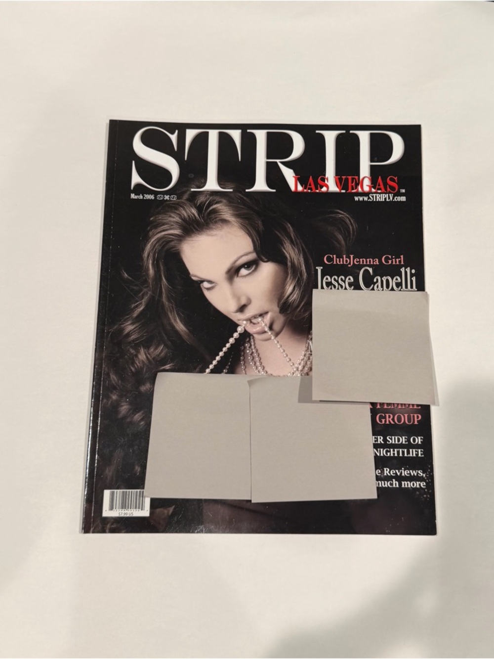 STRIP Las Vegas Magazine - Black & White Cover